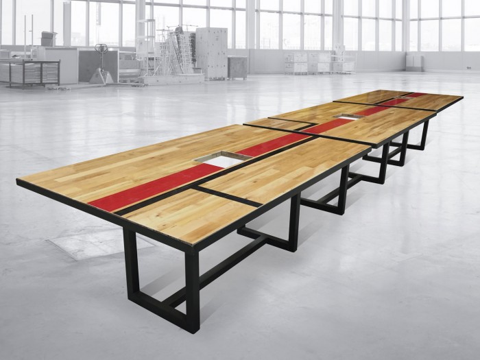 Gym Floor Community Table