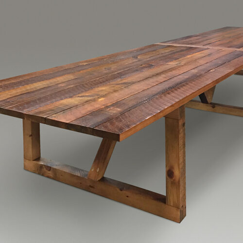 Lap Joint Timber Conference Table