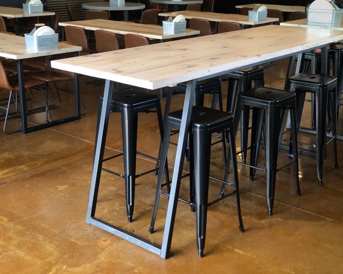 Arel Table Installed at Restaurant