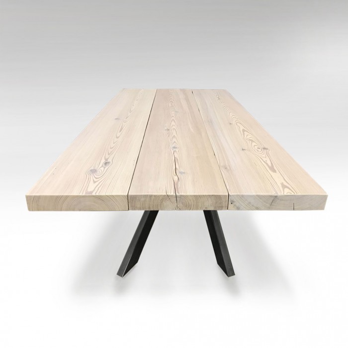 Heart Pine Table - Clean Face