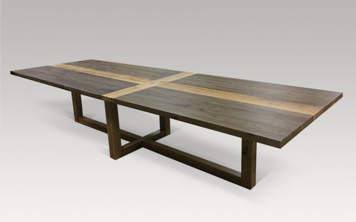 Woven Top Conference Table - Side View