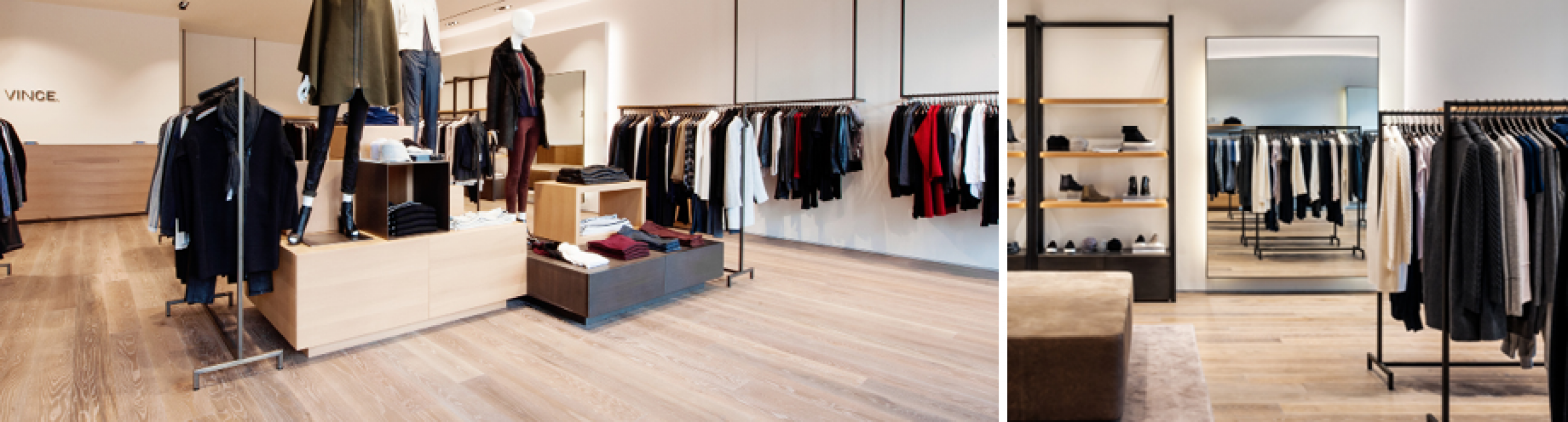 Engineered and Solid Flooring Installed at High End Retailer in NYC