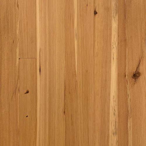Vertical Grain with Character Heart Pine Flooring Finished