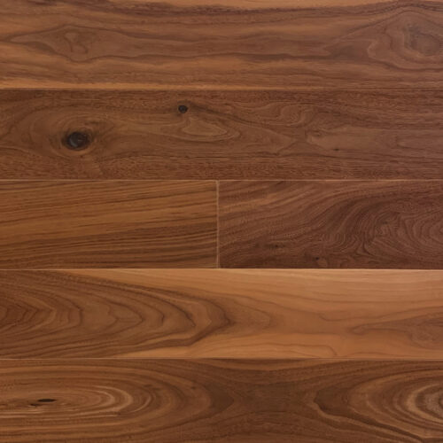 Character Grade Walnut Cladding in Clear Oil Finish