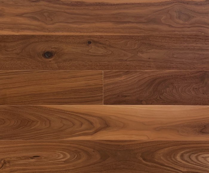 Character Grade Walnut Cladding in Clear Oil Finish