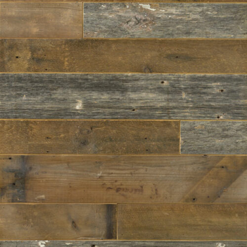 Reclaimed Gray Brown Mixed Pine Cladding