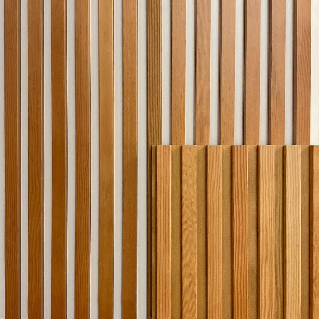 Standard Profile 3:4 X 1 Doug Fir Slat Wall Panel