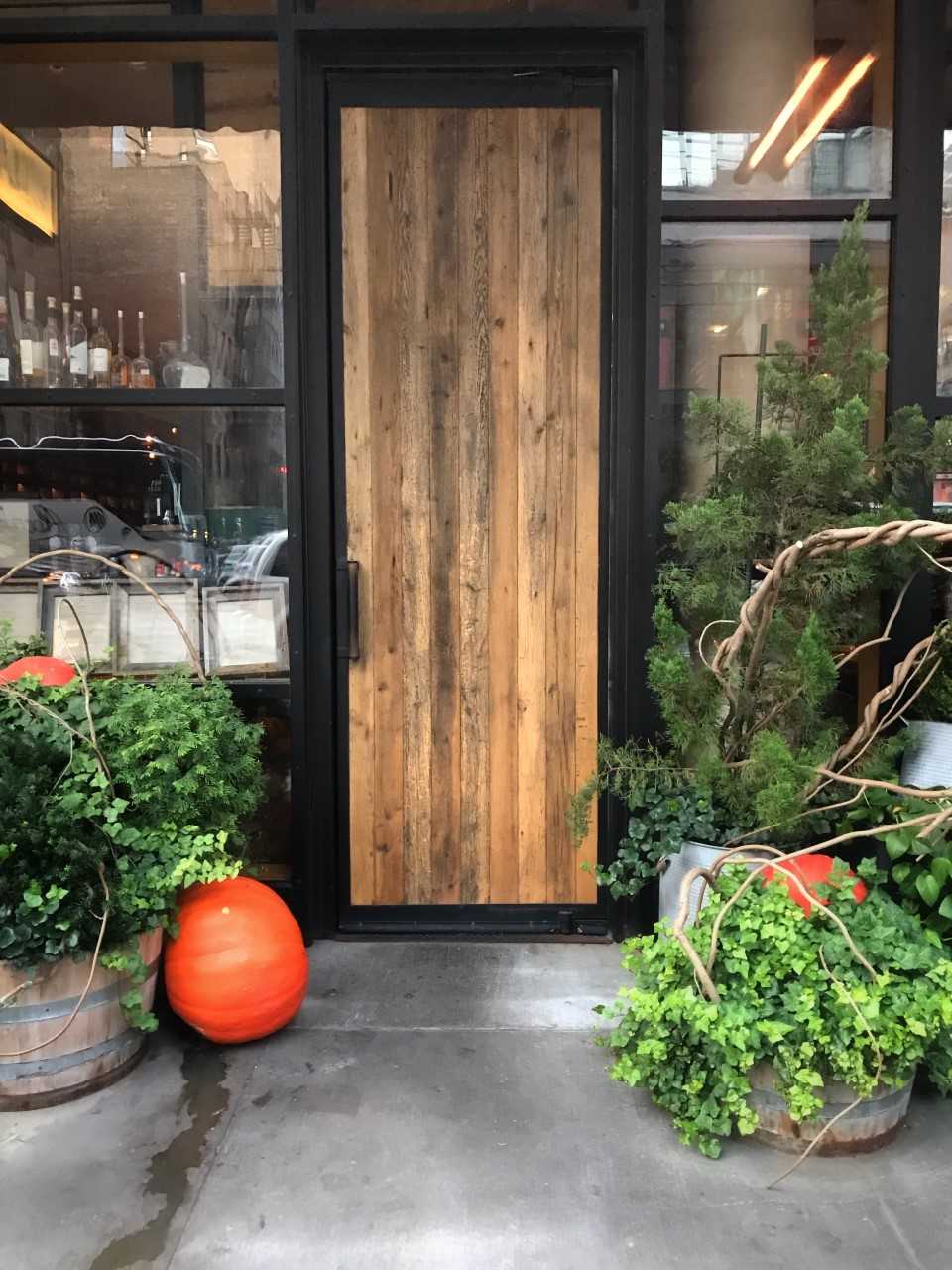 Reclaimed Exterior Door at LaMico NYC