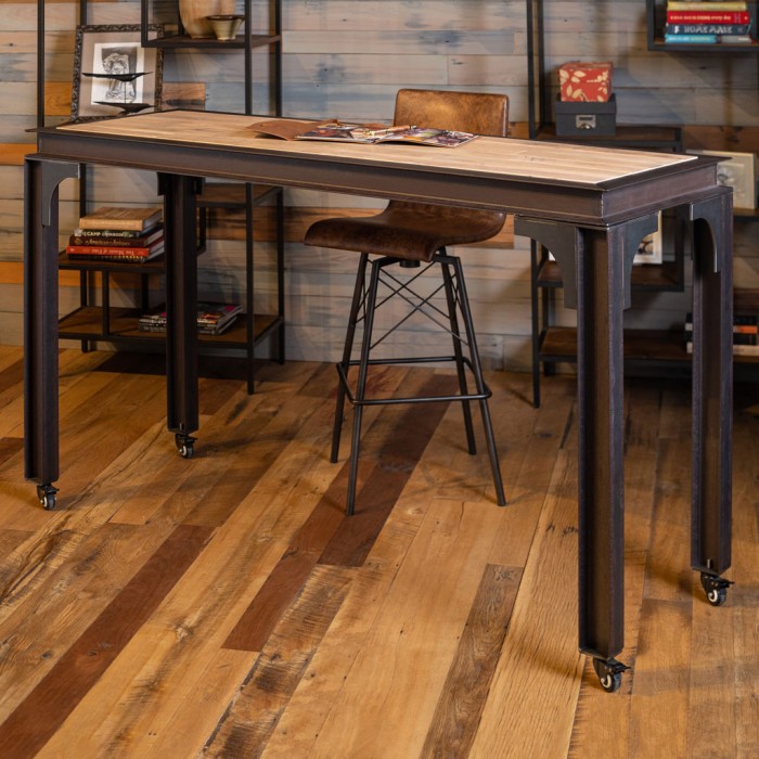 Factory Maple I-Beam Desk